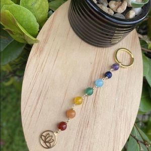 7 Chakra Keychain